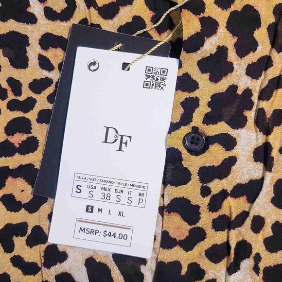 Denim & Flower Richard Singh Viscose Collection Long Sleeve Button Down Shirt - Picture 7 of 8